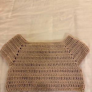 Crochet crop top